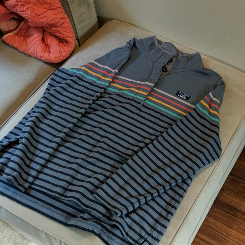 L.L. Bean Soft Cotton Rugby, Stripe